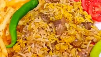 طريقة عمل الأرز بالكبد والقوانص