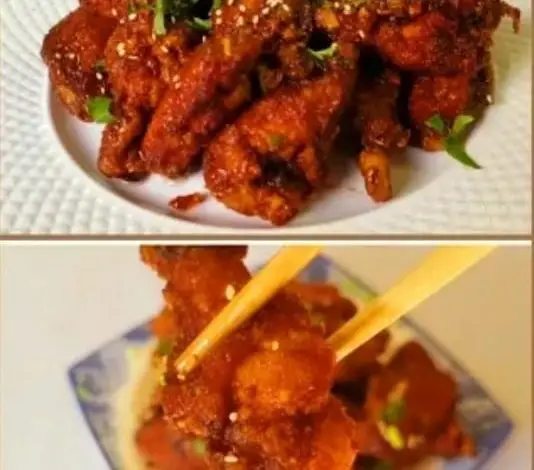 طريقة عمل أجنحة الدجاج الصينية