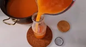 طريقة تخزين الخوخ للعصير