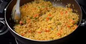 طريقة عمل صينية الأرز بالدجاج