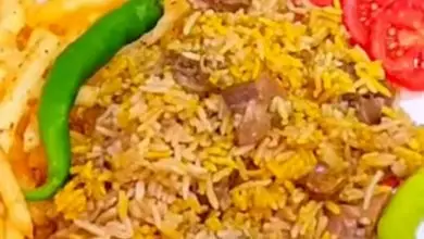 طريقة عمل الأرز بالكبد والقوانص