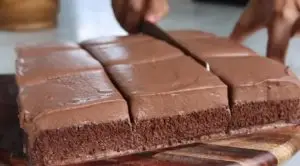 طريقة عمل كيكة الحليب والكاكاو