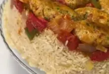 طريقة عمل مقلوبة الدجاج